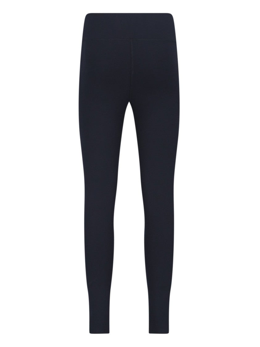 Balenciaga Skinny Fit Leggings With Logo Emblem