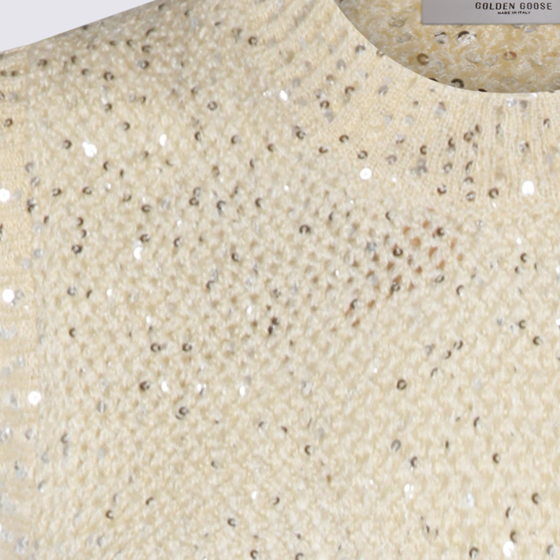 Golden Goose Heritage White Cotton Knitwear