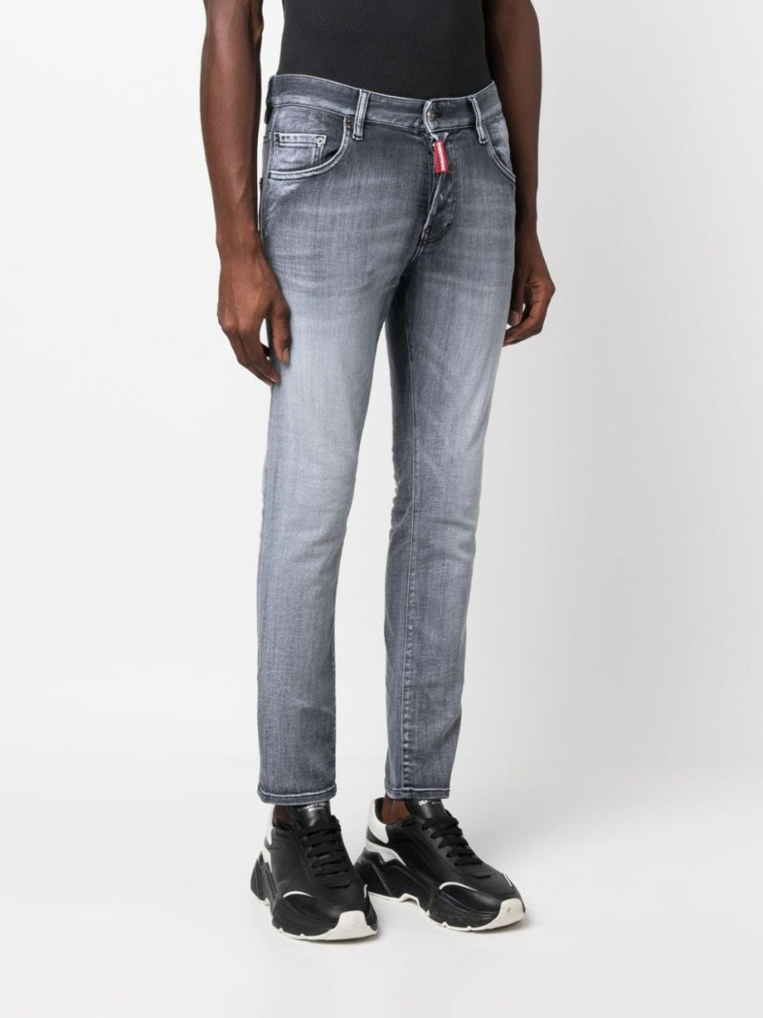 Dsquared2 Low-Rise Cropped Jeans