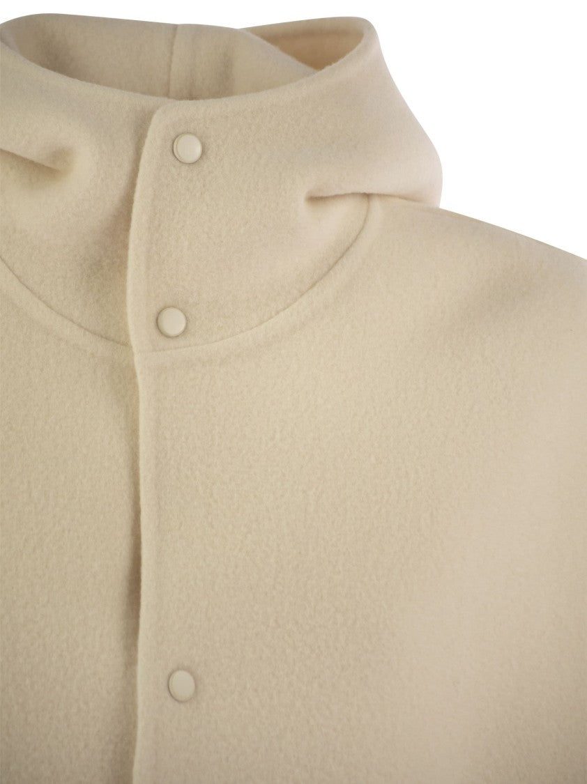 Fabiana Filippi Refined Virgin Wool Cape