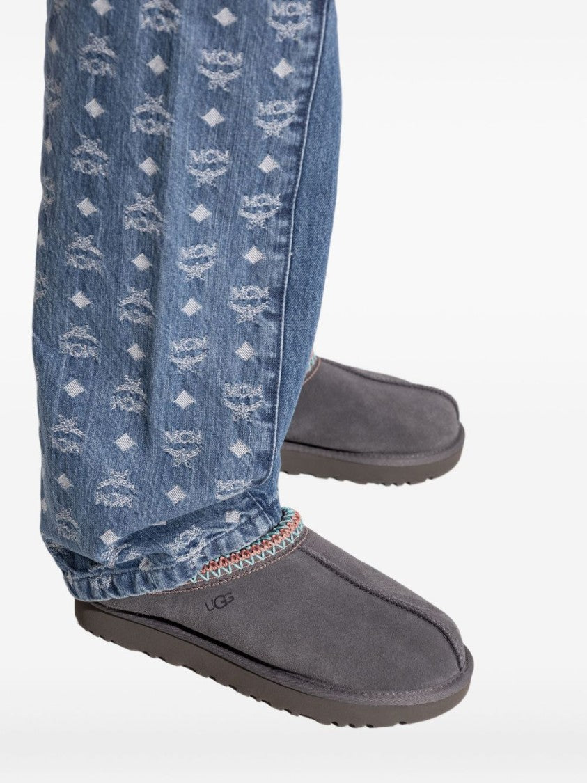 Ugg Braided Trim Suede Sandals