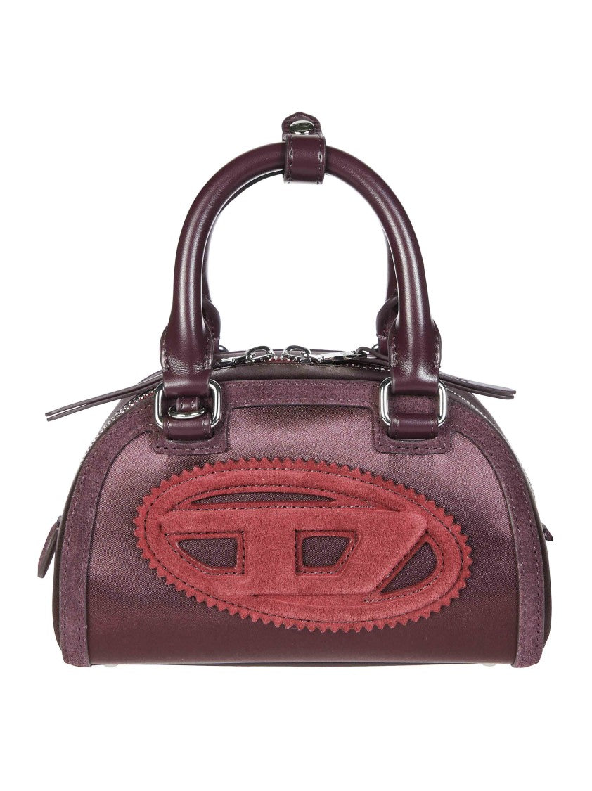 Diesel Dome Suede Crossbody Bag