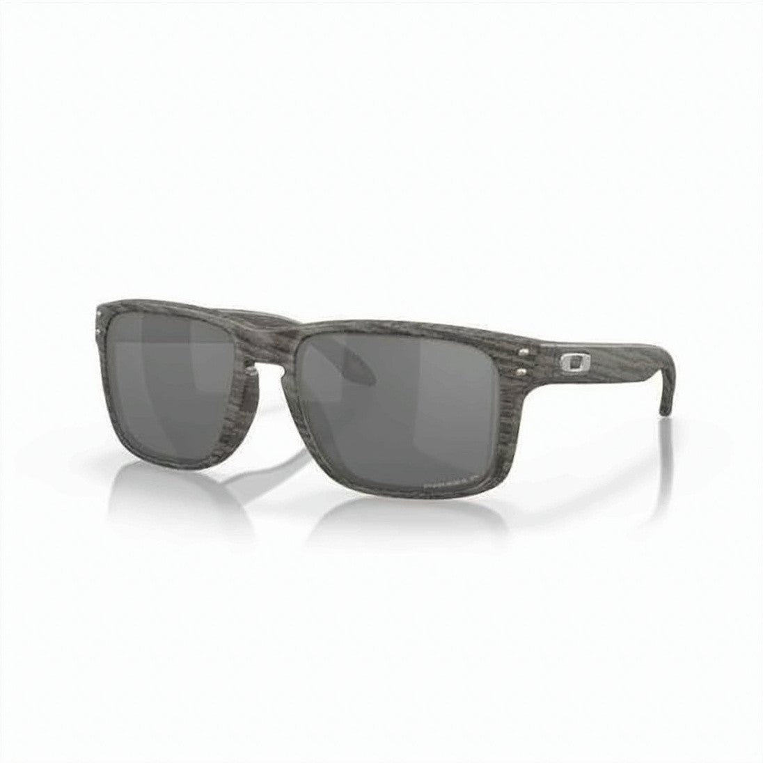 Oakley Rectangular Frame Sunglasses With Textured Finish And Plutonite Lenses