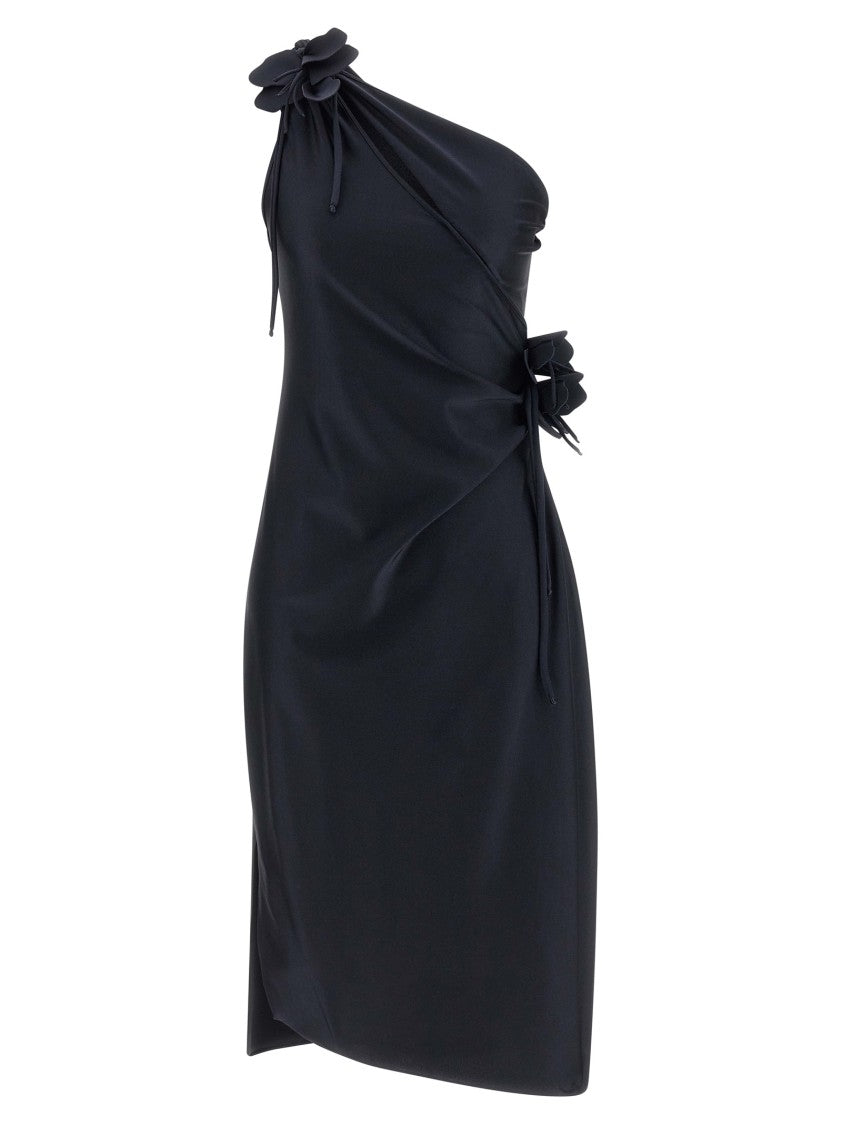 Coperni 'Asymmetric Mini Flower' Dress