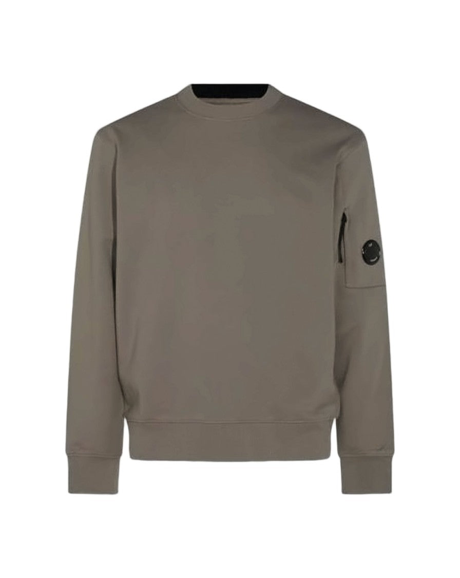 C.P. Company Crewneck Sweatshirt With Zippered Pocket