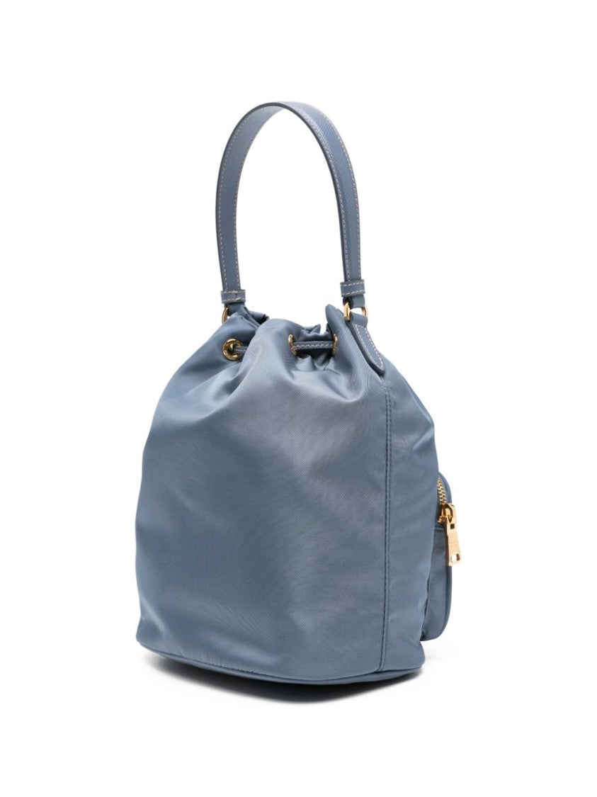 Prada Duet Re-Nylon Bucket Bag