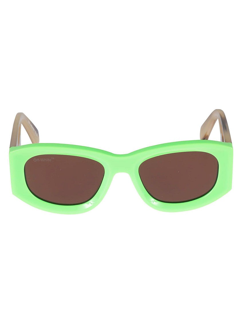 Off-White Oeri041 Joan Bold Rectangular Frame Sunglasses