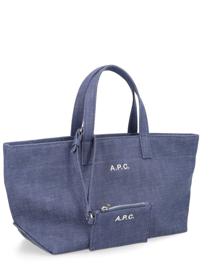 A.P.C. Drummer Small Detachable Pouch Tote Bag