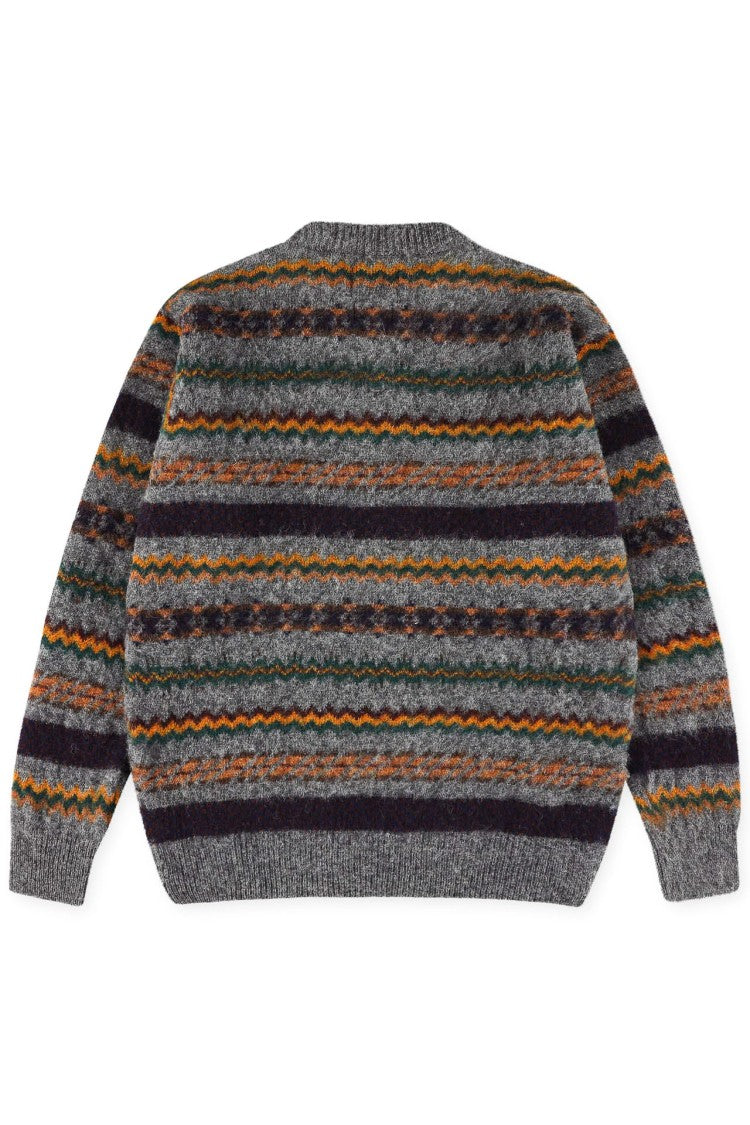 Howlin Shetland Wool Nordic Design Crewneck Sweater