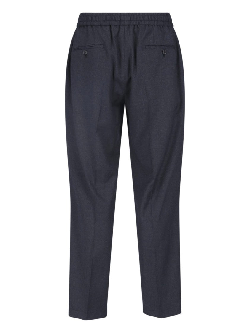 Dolce & Gabbana Relaxed-Fit Elastic Waistband Chino Trousers
