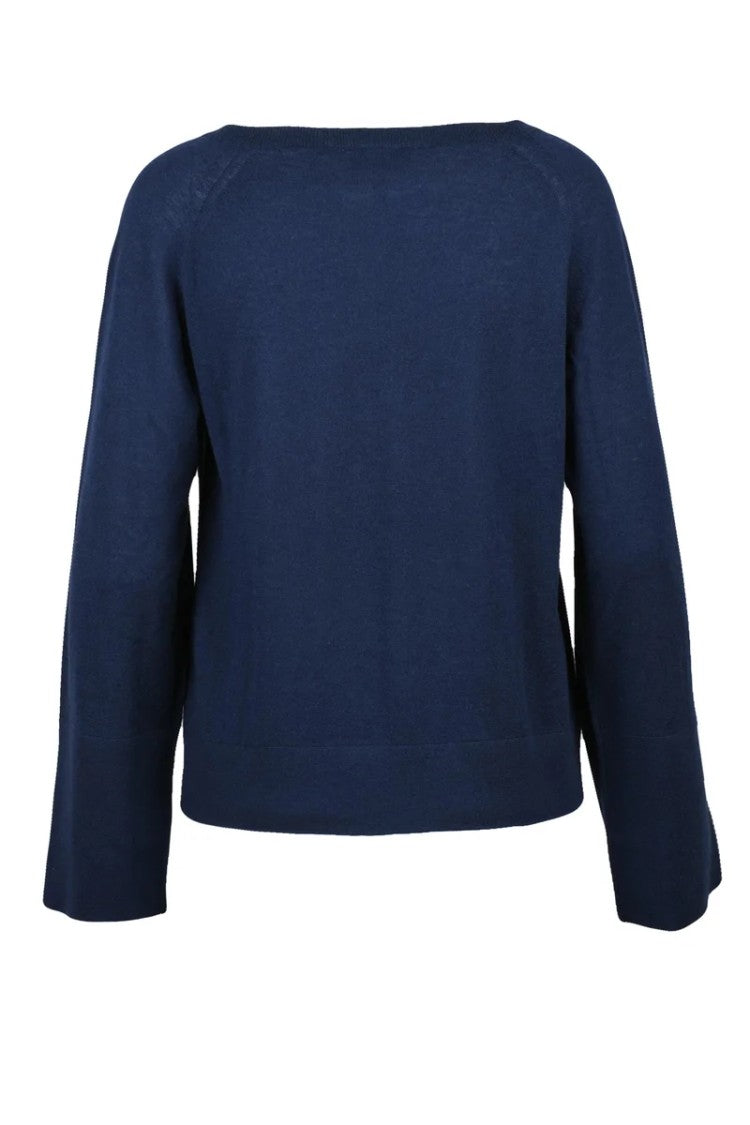 Liu Jo Blue Women Virgin Wool Cashmere Sweater