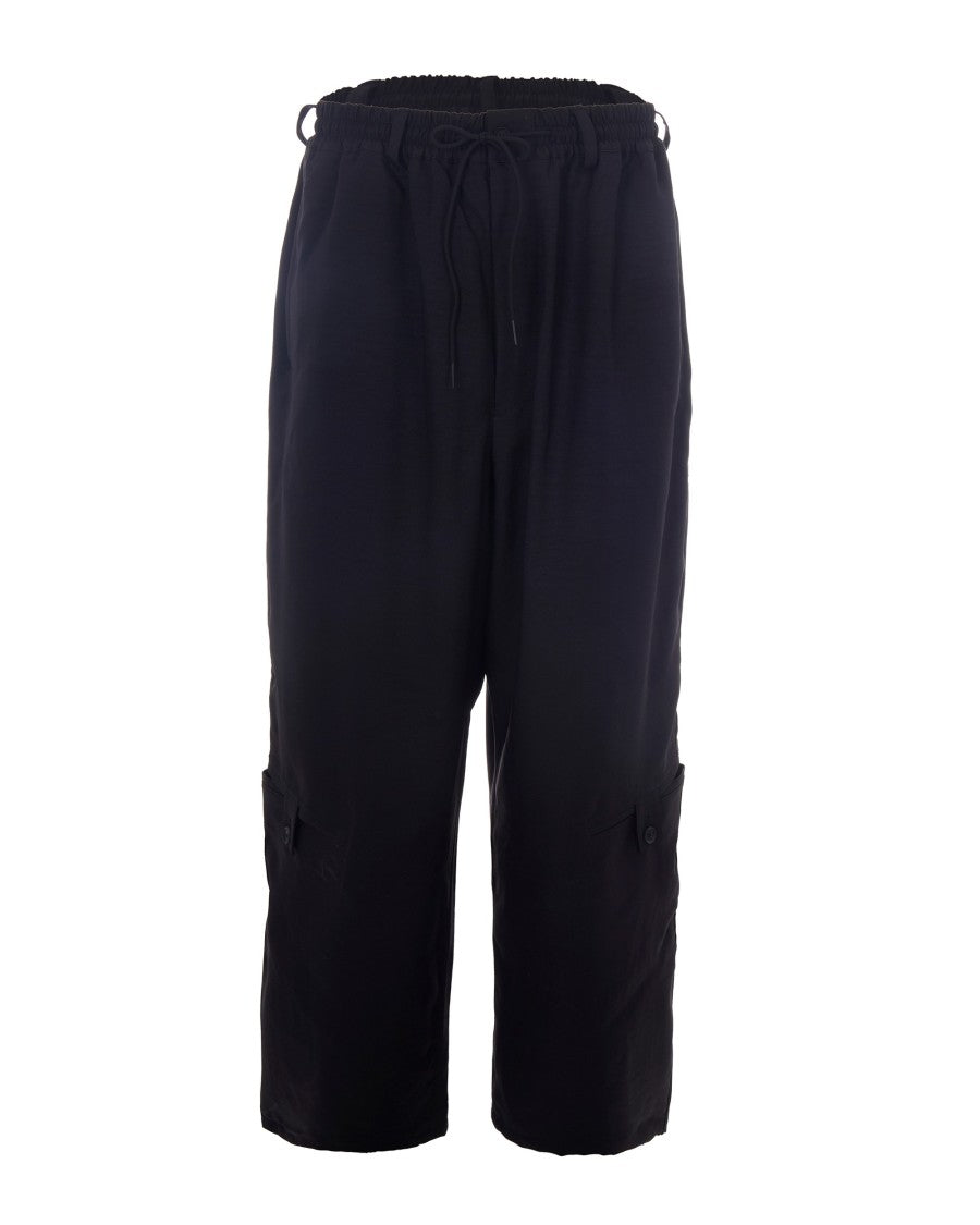 Y-3 Wide-Leg Pants With Adjustable Length And Customizable Waistband