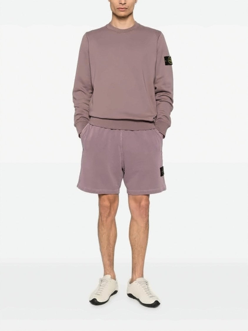 Stone Island Relaxed-Fit Long-Sleeve Sweatshirt With Distinctive Patch