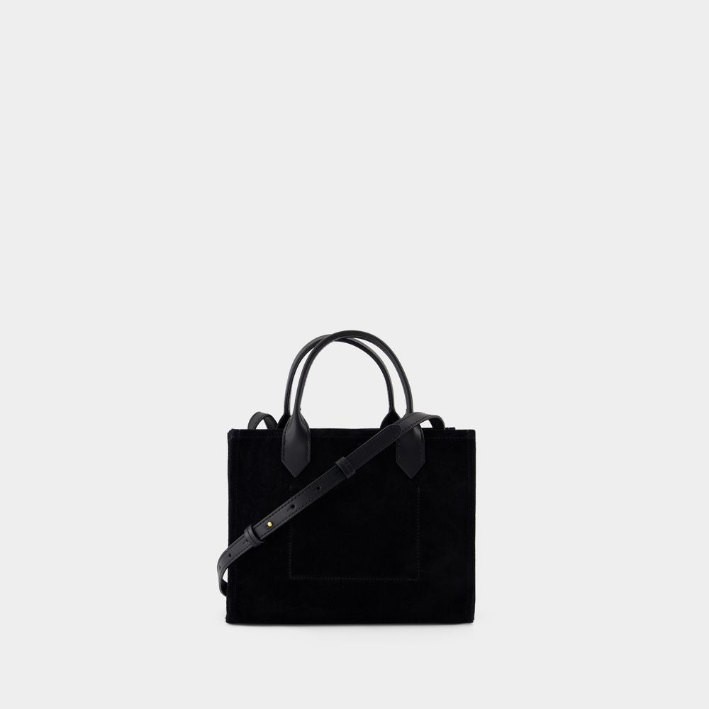 Balmain B-Army Small Shopper Bag - Leather - Black
