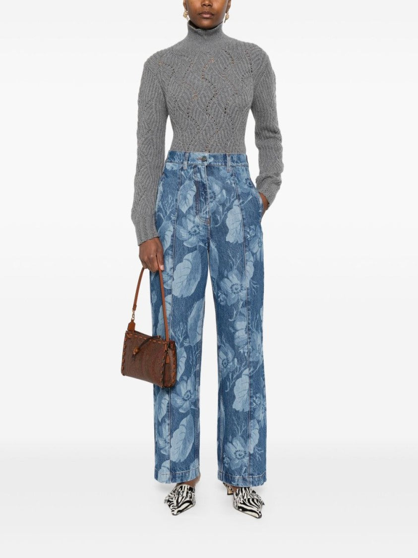 Etro Cable Knit Cashmere Sweater