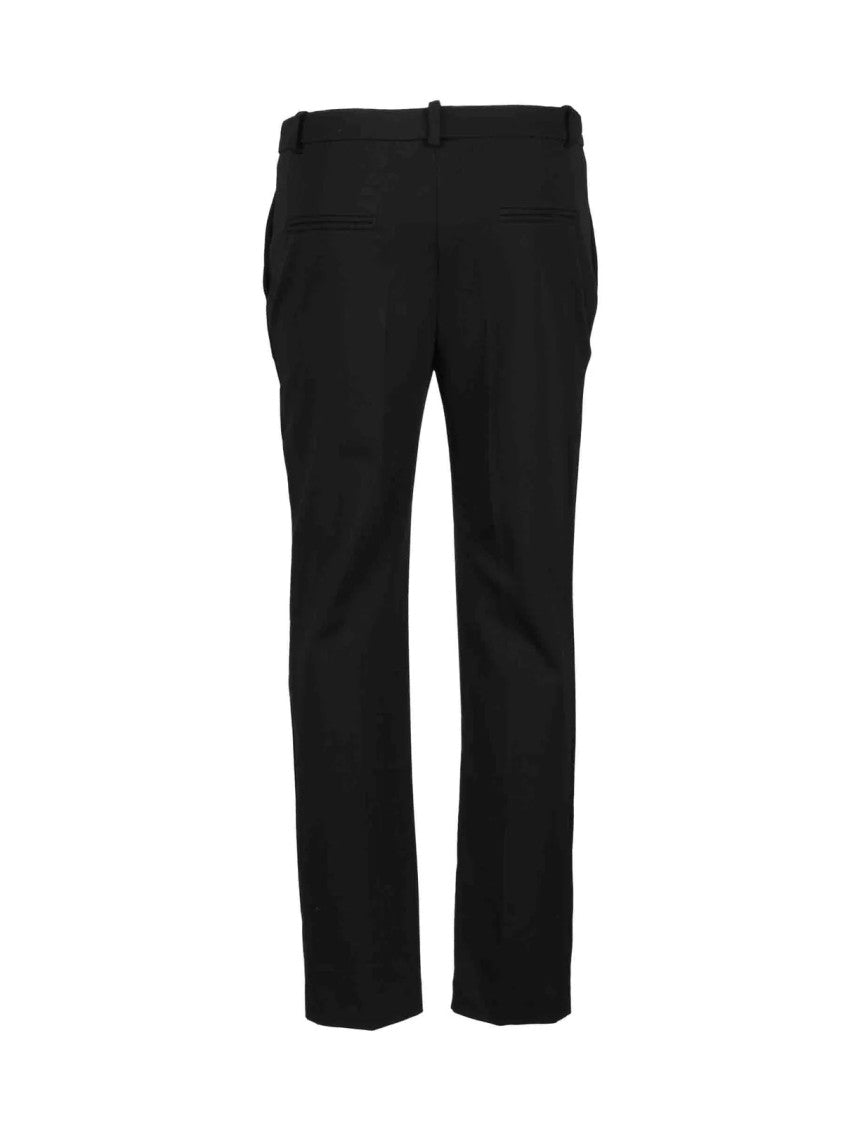 Pinko Pinko Viscose Stretch Trousers - Black