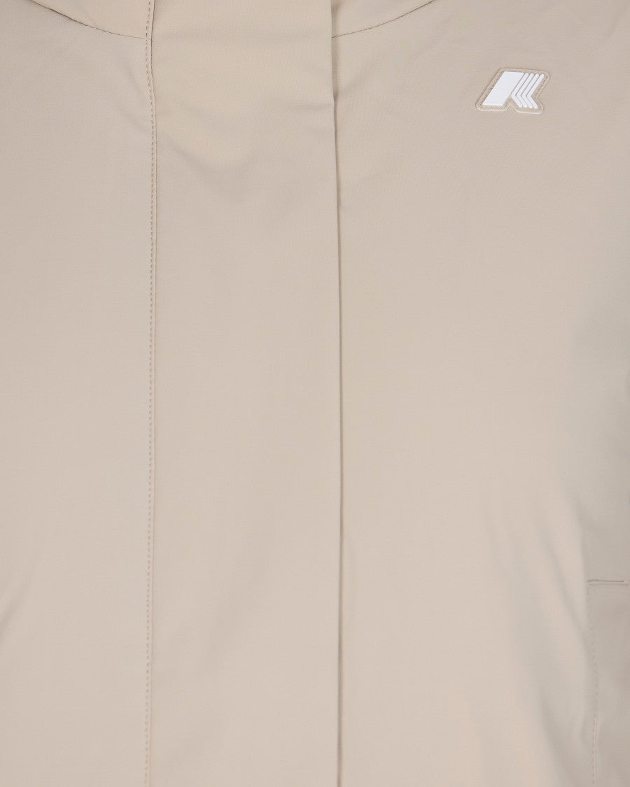 K-Way Marla St Warm Beige Cashmere Jacket