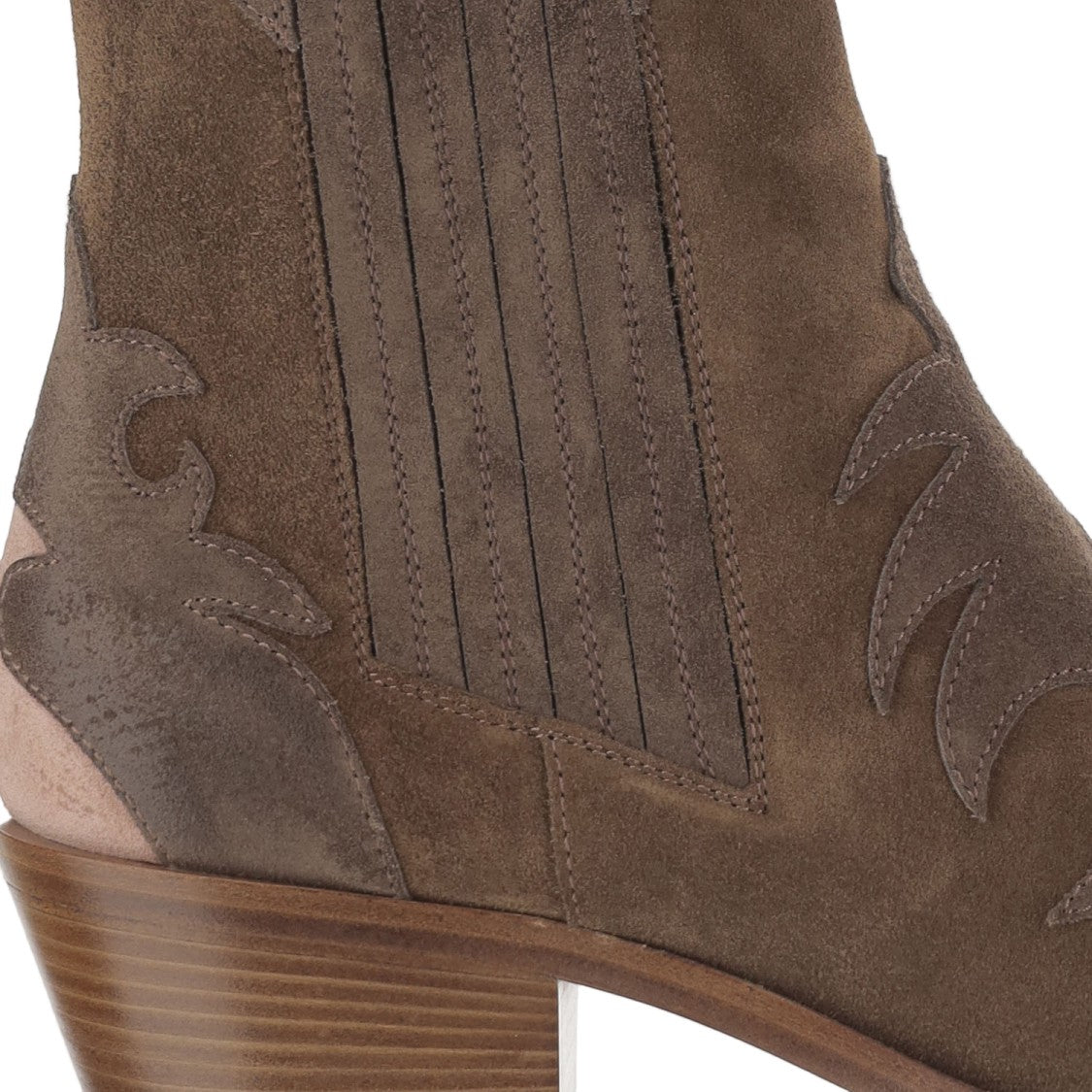 Sartore Tapered Toe Suede Ankle Boots