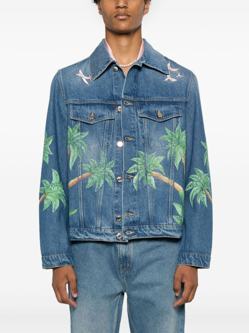 Casablanca Tennis Club Denim Jacket