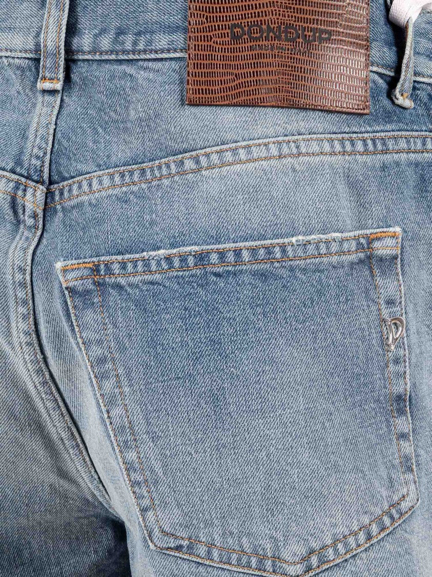 Dondup Stella Light Blue Denim Shorts