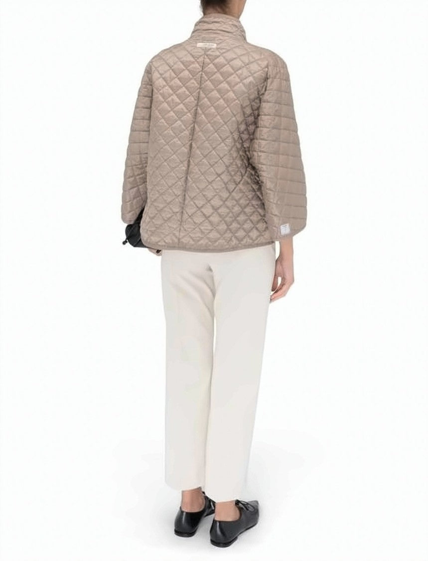Max Mara Double-Breasted Long Coat With Wide Collar