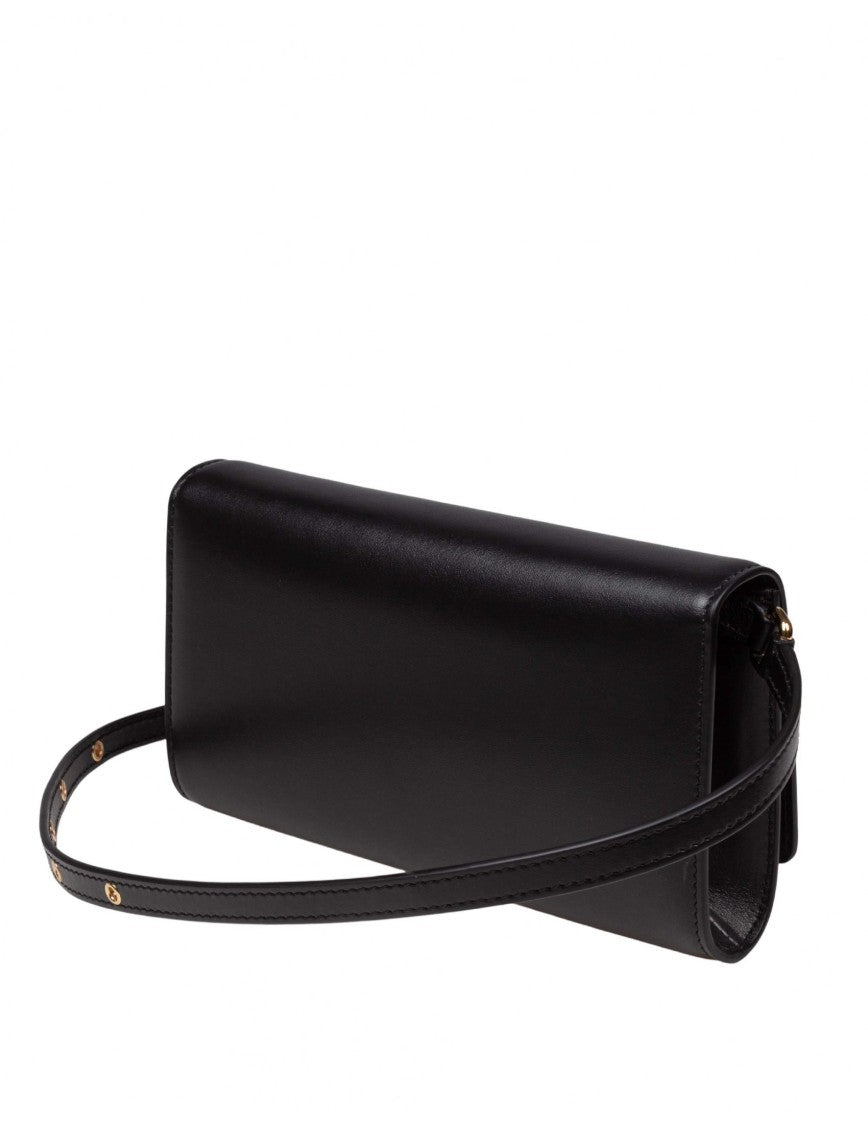 Dolce & Gabbana Black Calfskin Shoulder Bag