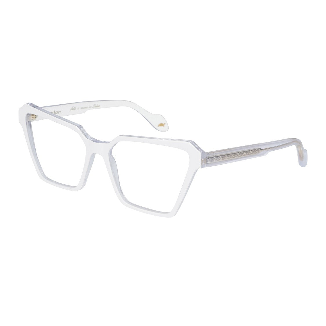 Kador Vanessa Light Modern Geometric Eyewear With Translucent Finish