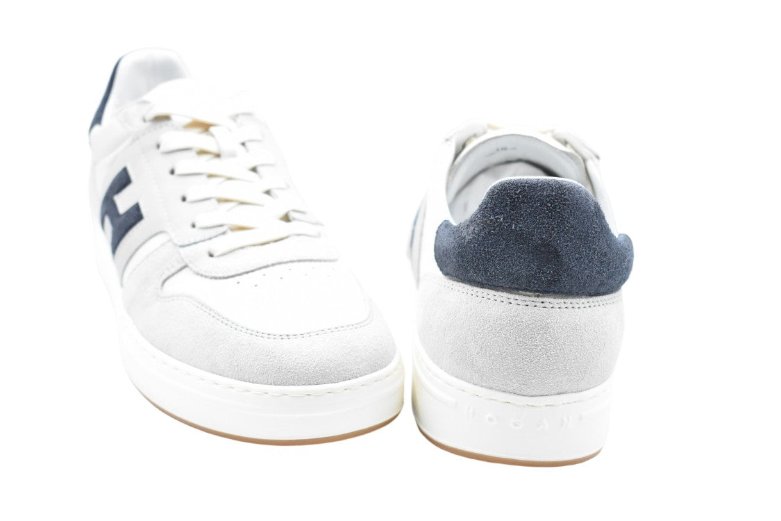 Hogan Grey Lightweight Suede Nappa Memory Sneakers