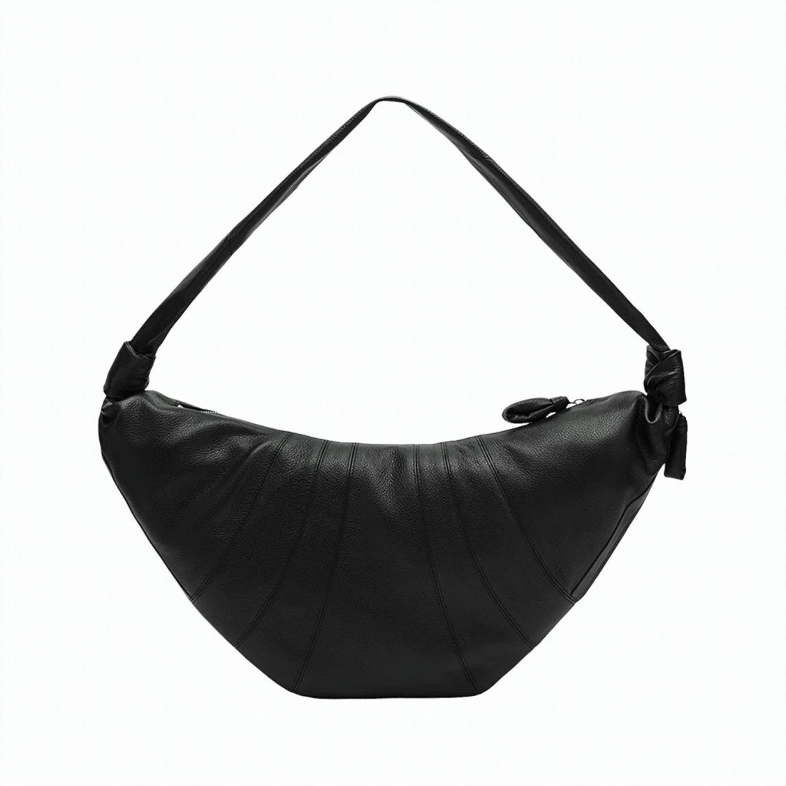 Lemaire Large Crescent-Shaped Shoulder Bag In Soft Grained Leather