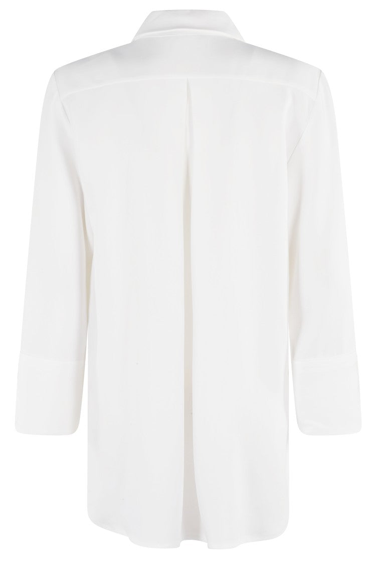 Seventy Cady Crepe Viscose Stretch Shirt