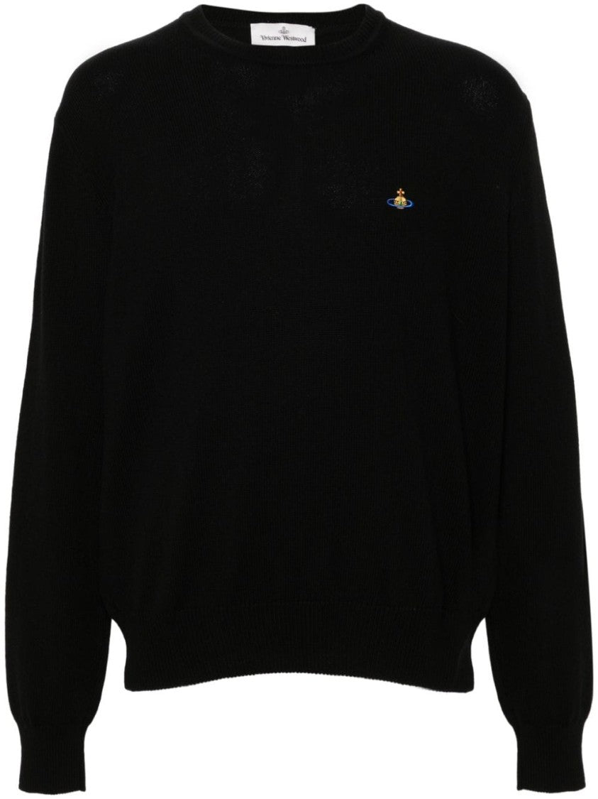 Vivienne Westwood Fine Knit Crew Neck Sweater