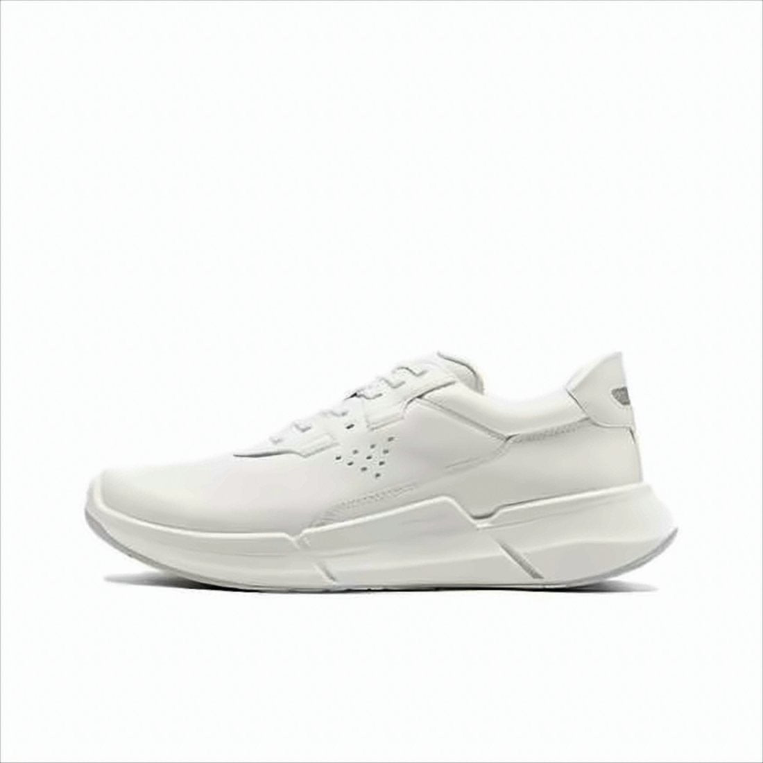 Ecco Minimalist White Leather Sneakers