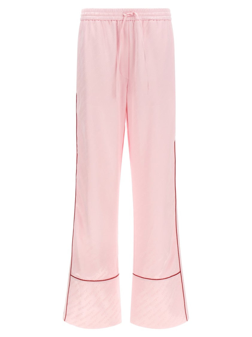 Off-White 'Jacquard Satin Pajama' Pants