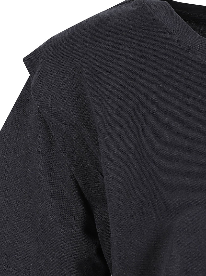 Isabel Marant Cotton T-Shirt With Shoulder Pads