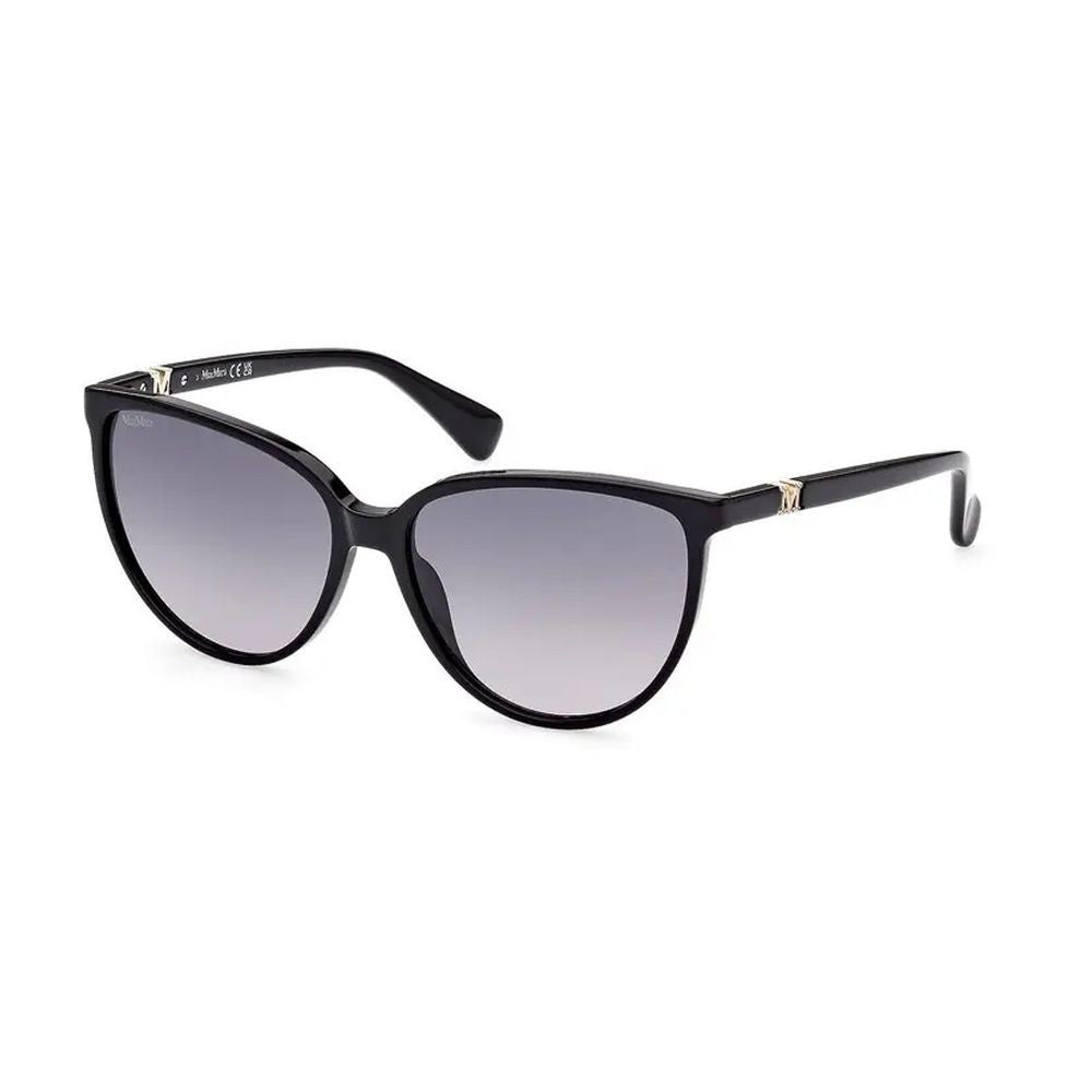 Max Mara Mm0045 Butterfly Frame Maxmara Sunglasses In Glossy Acetate