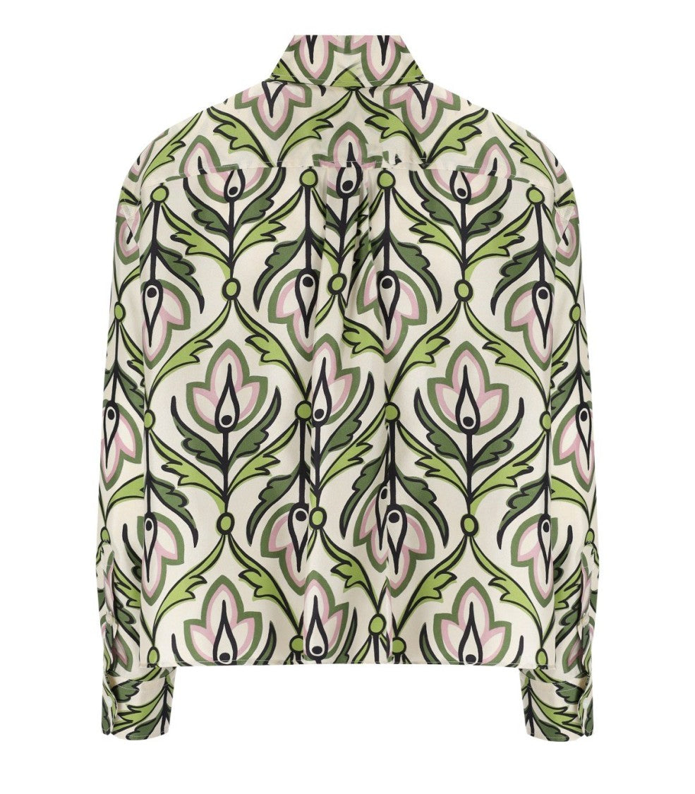 Max Mara Enfasi Green Shirt