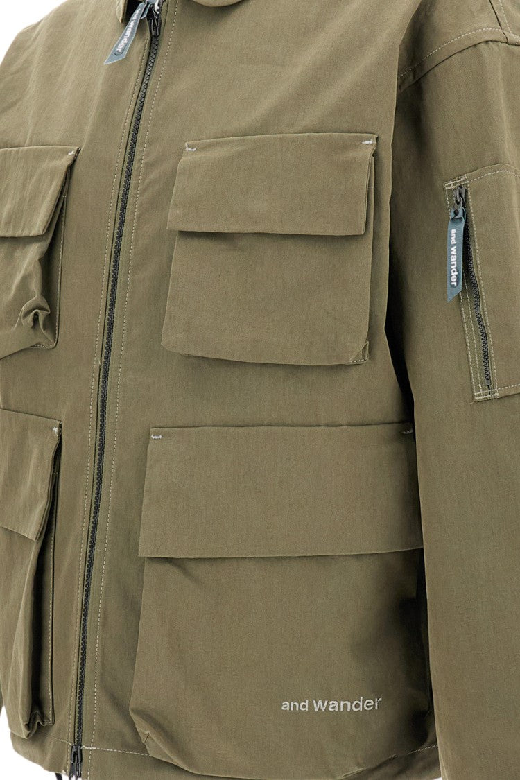 And Wander Water-Repellent Cotton-Blend Jacket