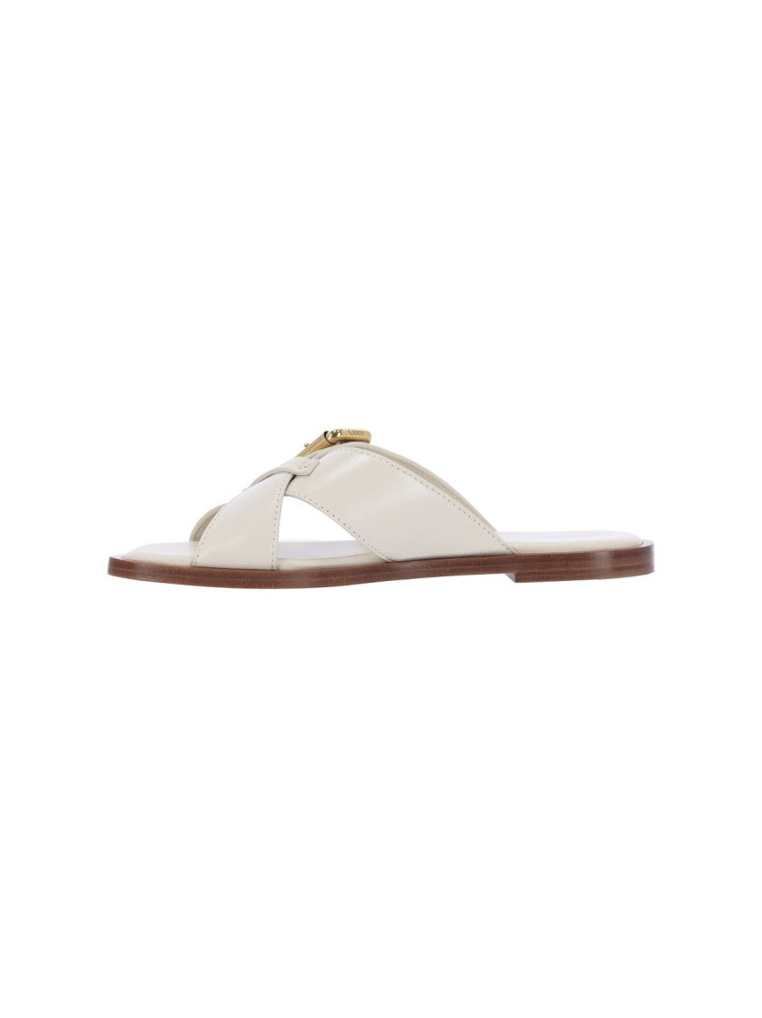 Chloé "Nil" Sandals – White