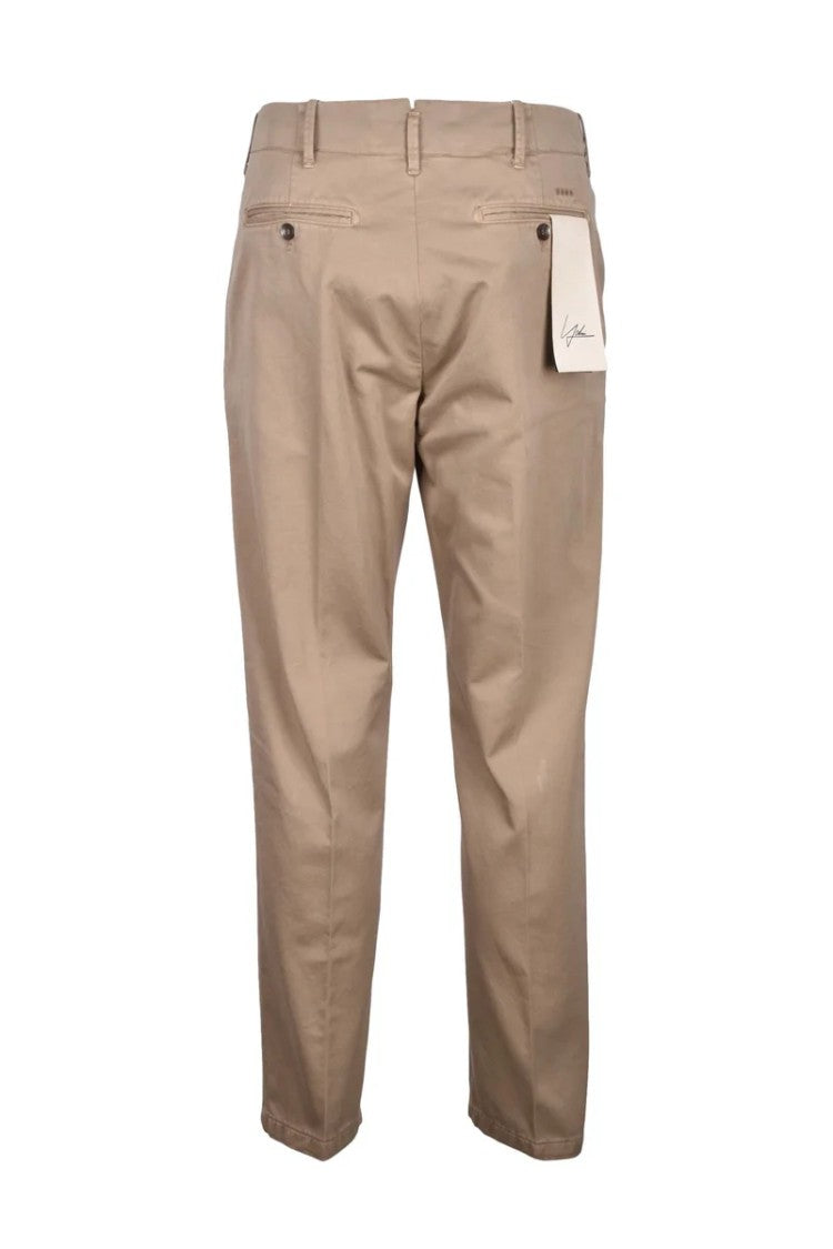 Ychai Ychai Cotton Trousers - Brown