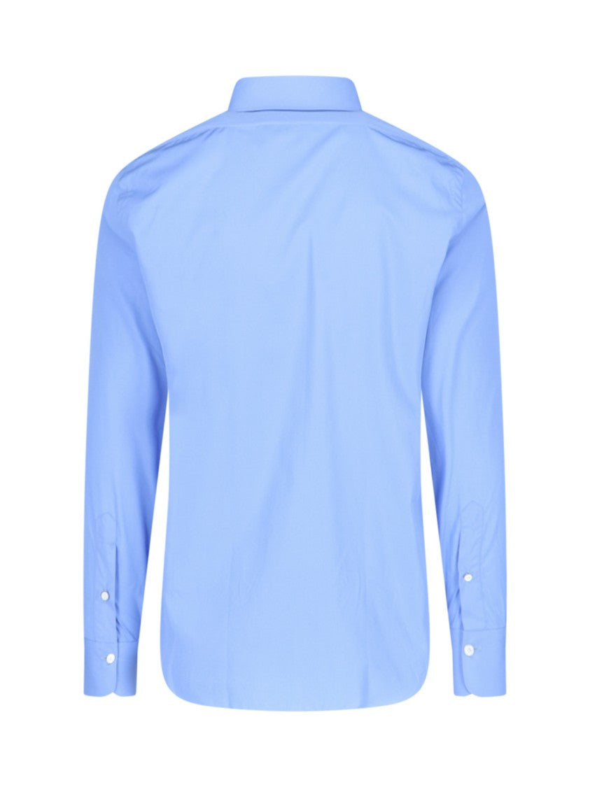 Finamore 1925 Slim Shirt – Light Blue