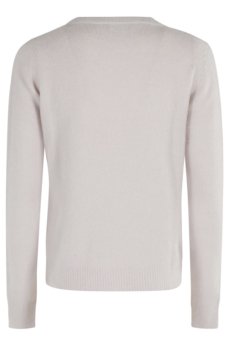 Roberto Collina Crew Neck Cashmere Blend Sweater