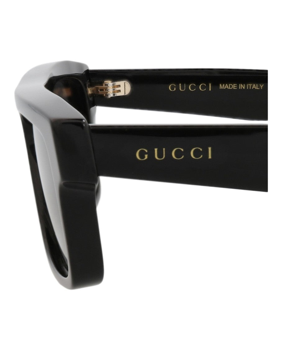 Gucci Square-Frame Recycled Acetate Sunglasses