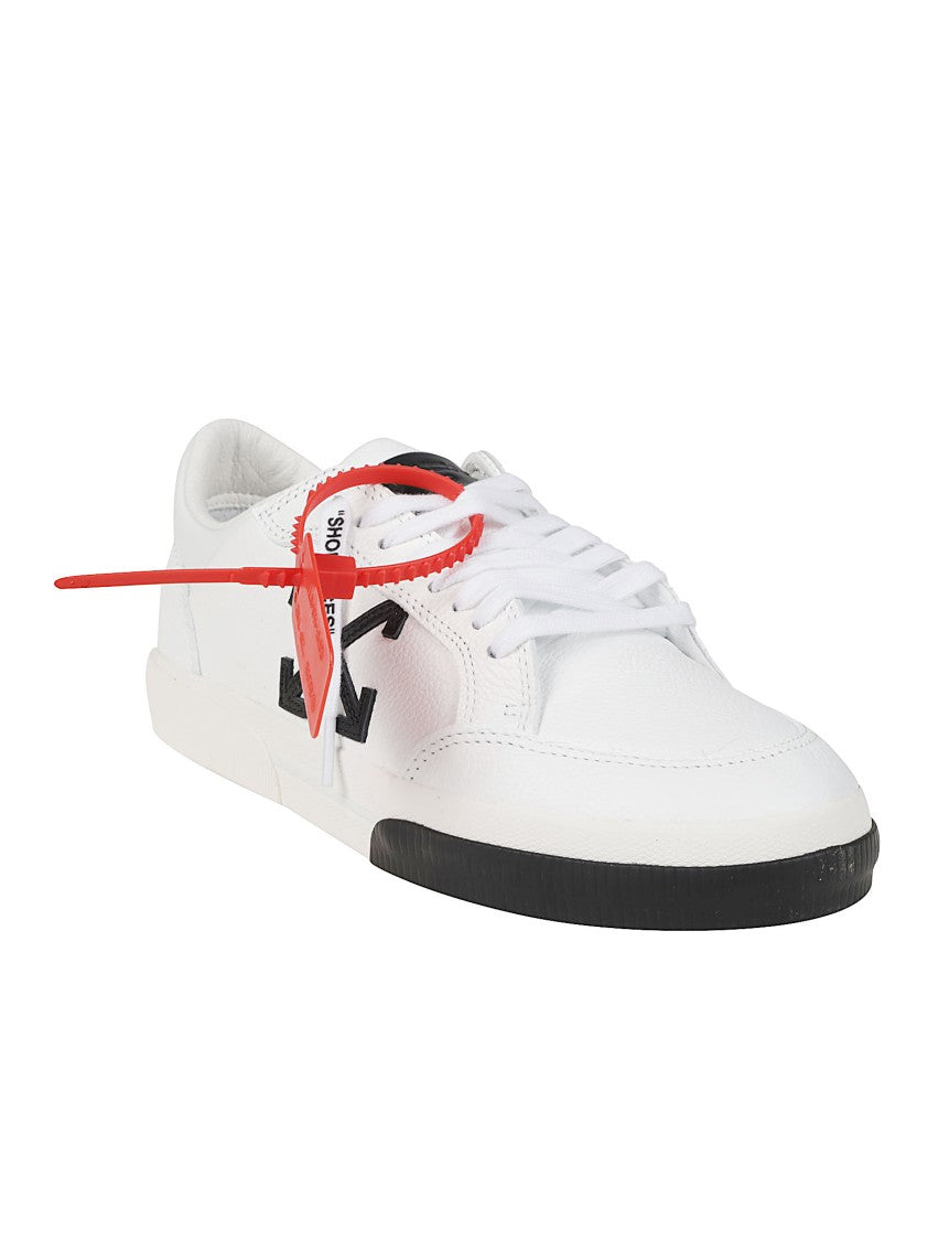 Off-White New Low Vulcanized Smooth Leather Low-Top Sneakers