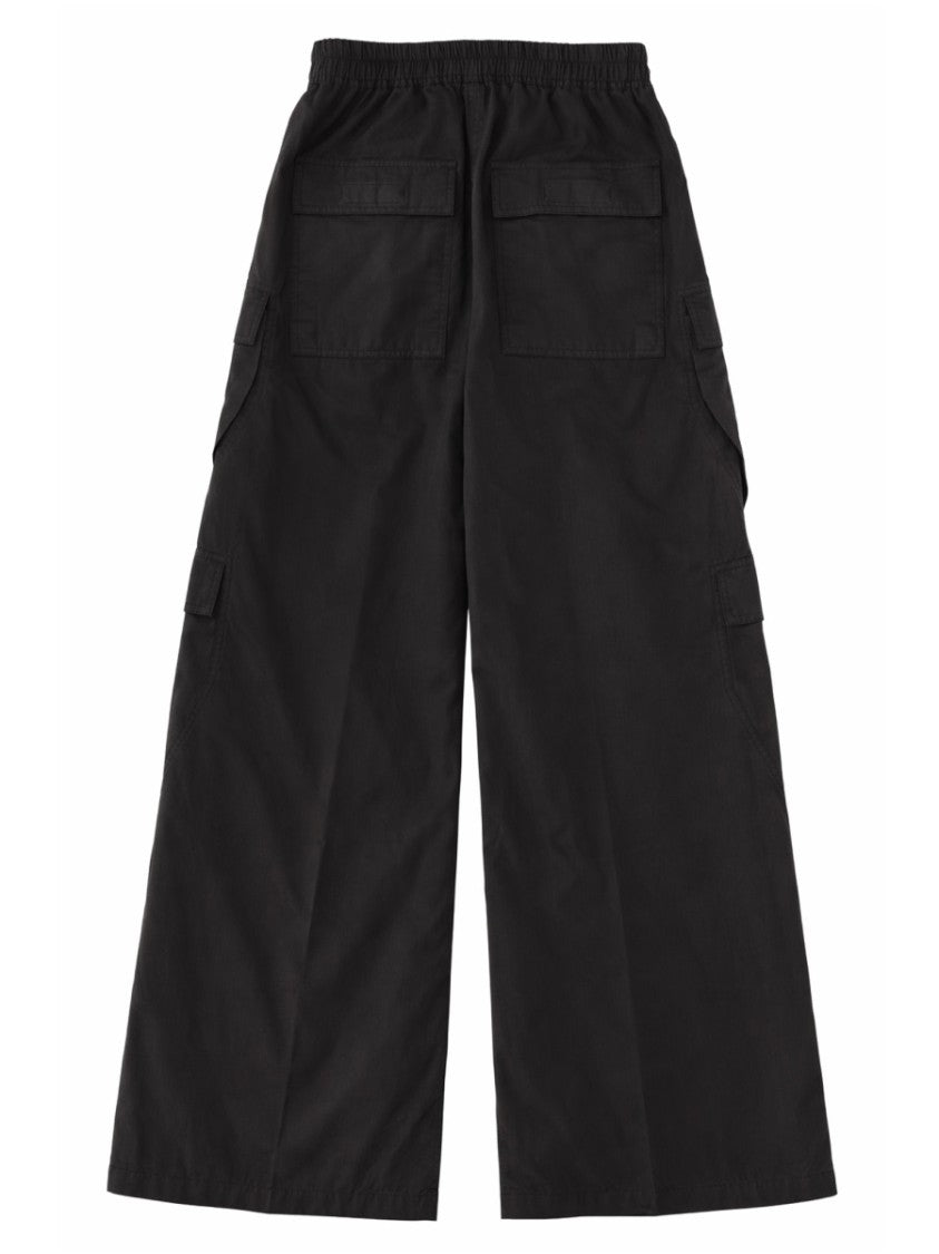 Drkshdw By Rick Owens Jumbo Belas Drawstring Wide-Leg Pants