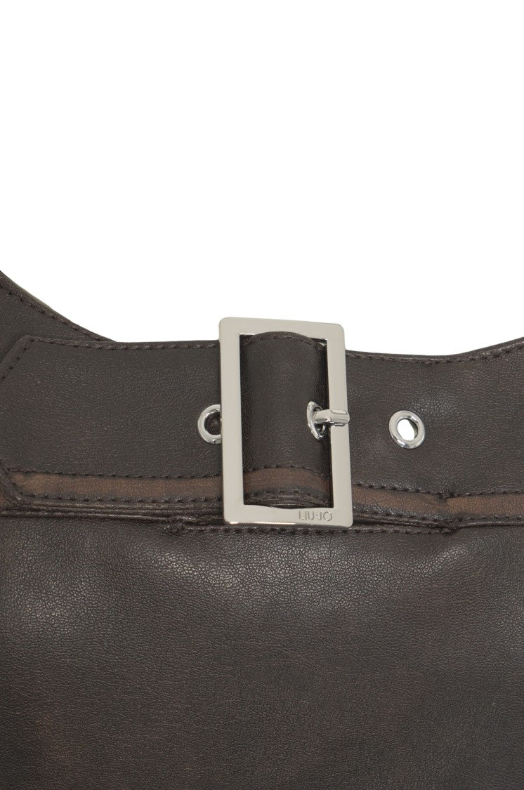 Liu Jo Faux Leather Mini Dress