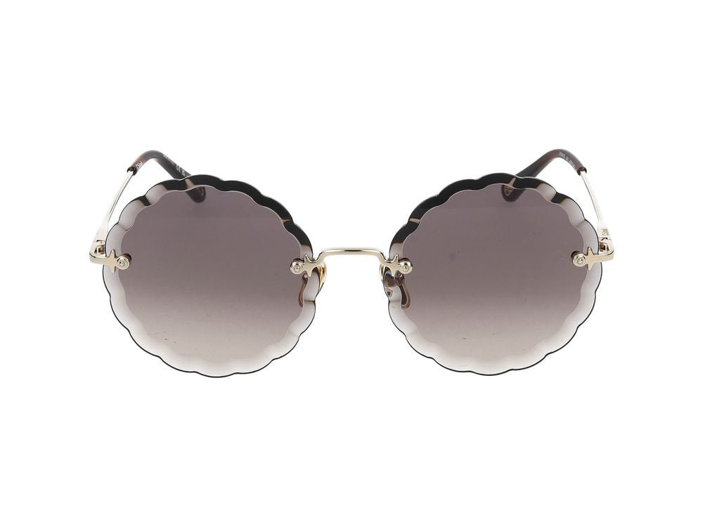 Chloé Sunglasses Ch0047s 001 Gold Gold Brown 60/17/140