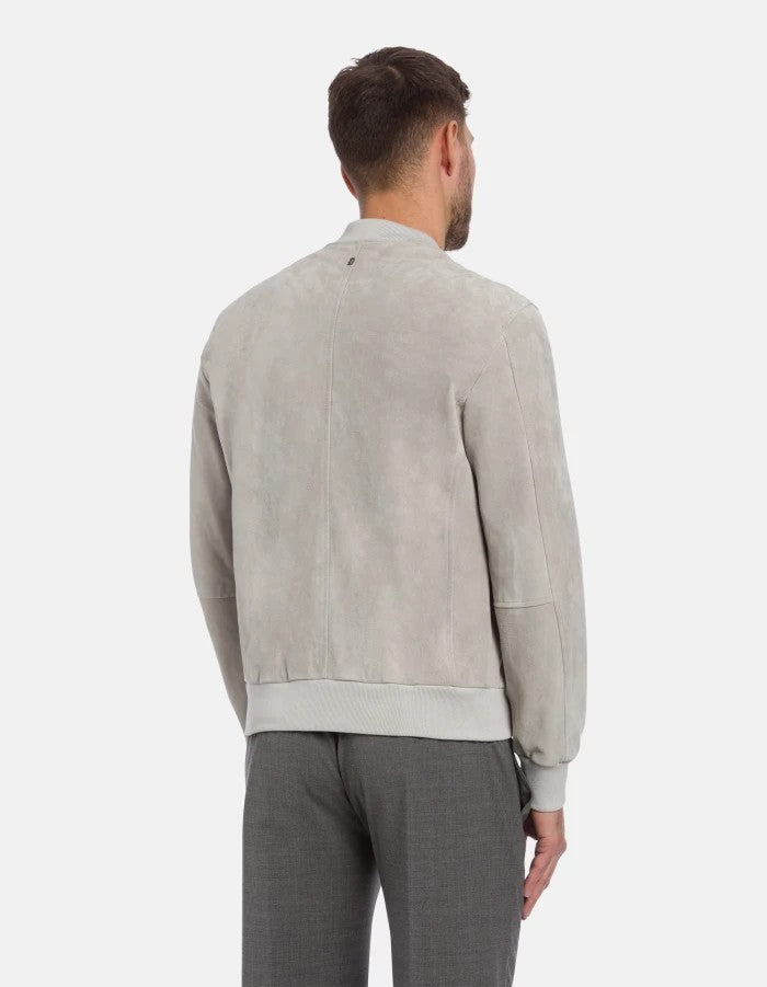 Dondup Soft Suede Jacket And Relaxed Fit