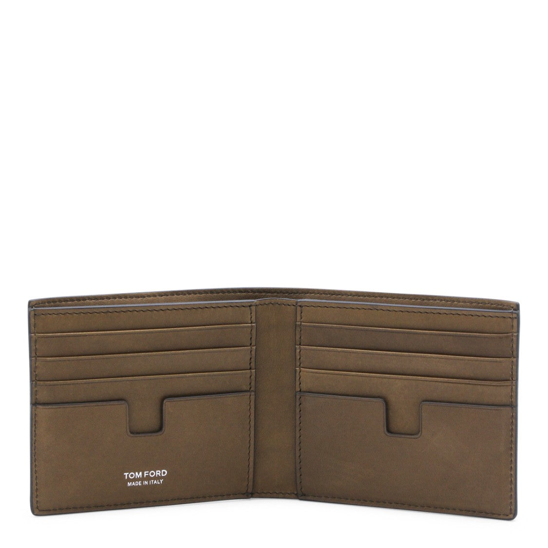 Tom Ford Brown Embossed Leather Wallet