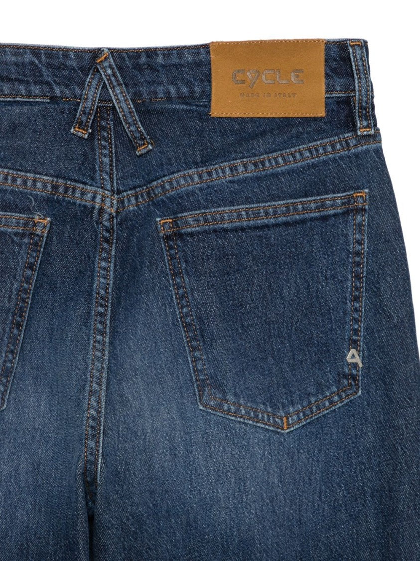 Cycle Classic Five-Pocket Flared-Leg Jeans