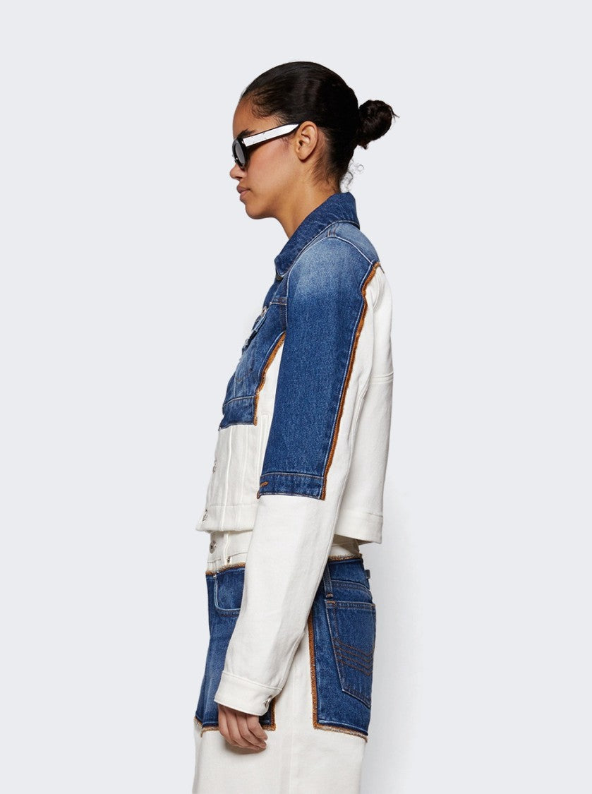 Jean Paul Gaultier The Petit Grand Denim Jacket Ecru